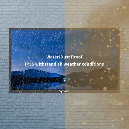 Телевізор 43 дюйми SYLVOX Outdoor (Smart TV Ultra HD HDR)