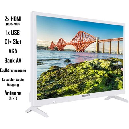 Телевізор 24 дюйми Telefunken XH24J501V-W (W23-EF7672)