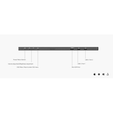 Портативний монітор 16 дюймів ARZOPA Z1FC (Full HD IPS 144Hz)