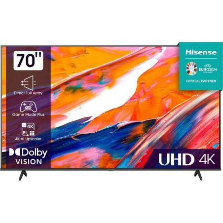 Телевизор 70 дюймов Hisense 70E61KT (4К Smart TV Bluetooth T2/S2 30W — W25-AA3583)