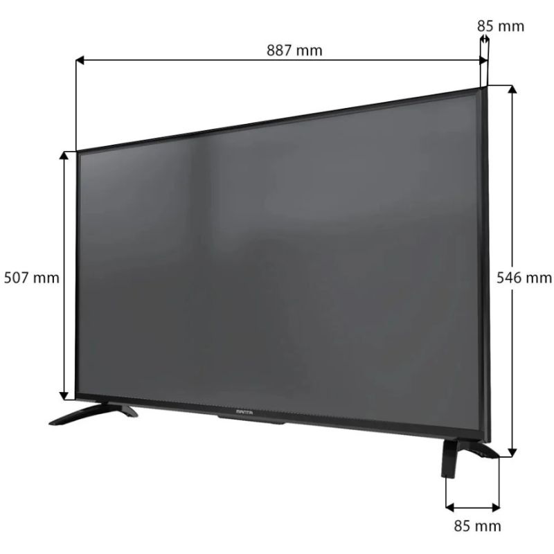 Телевізор 39 дюймів Manta 39LHN120TP (HD Direct LED HDMI T2 — 7312035086)
