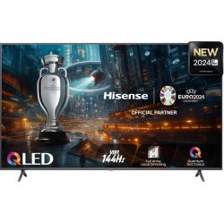 Телевізор 75 дюймів Hisense 75E79NQ Pro (4K Smart TV QLED 144Hz 50W)