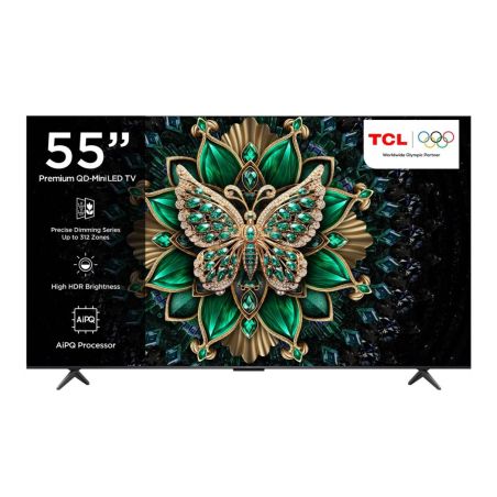 Телевизор 55 дюймов TCL 55C6KUA (4K Smart TV QLED Bluetooth)