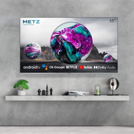 Телевизор 55 дюймов METZ 55 MUC7 ( 4K Android Bluetooth HDR )