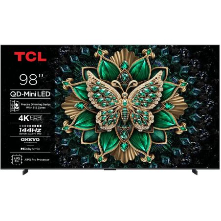 Телевизор 98 дюймов TCL 98Q6C (4K Smart TV MiniLED QLED Bluetooth 40W)