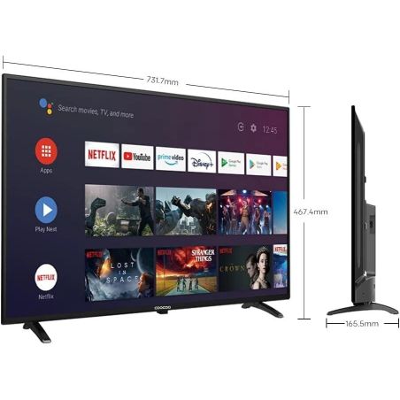 Телевизор 32 дюйма Coocaa 32S3M ( HD VA Direct LED Android )