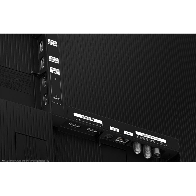 Телевізор 77 дюймів Samsung QE77S85DEU (4K Smart TV OLED 120Hz Bluetooth)