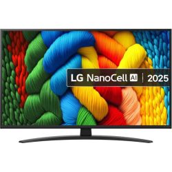 Телевізор 65 дюймів LG 65NANO81AUA (4K Smart TV WI-FI Bluetooth)