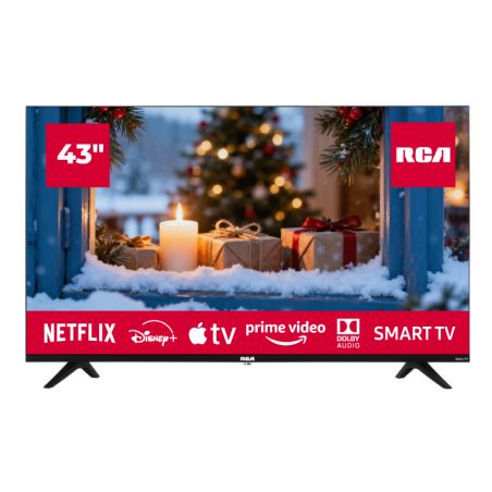 Телевізор 43 дюйми RCA RK43UN1UA (4K 60Hz Smart TV T2/S2)
