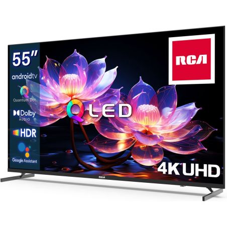 Телевізор 55 дюймів RCA RAQ55UN1UA (QLED 4K Smart TV T2/S2)