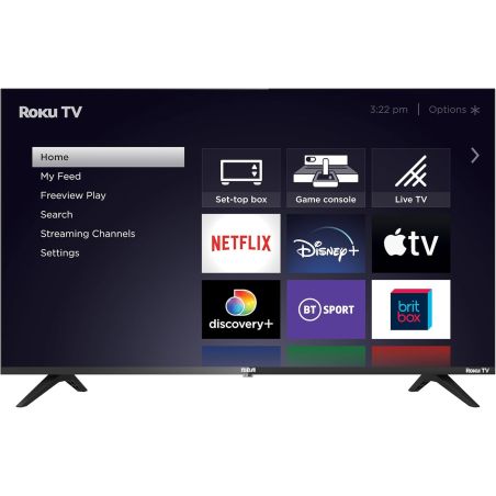 Телевізор 55 дюймів RCA RK55UN1UA (4K 60Hz Smart TV T2/S2)