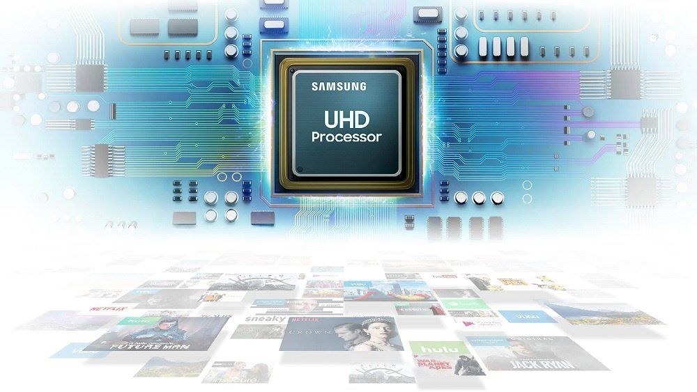 Телевизор 50 дюймов Samsung UE50RU7470 (PPI 2000Гц 4K Smart 60 Гц 250 кд м2 DVB T2 S2) 1524
