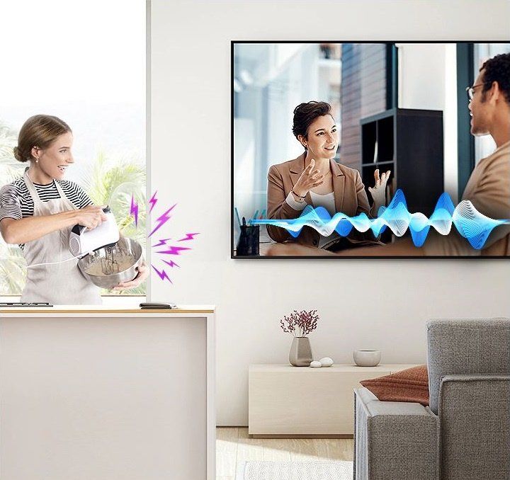Телевізор 55 дюймів Samsung QE55Q77T (QLED 120 Гц 3500 PQI 4K Smart TV Wi-Fi T2 S2) 1104